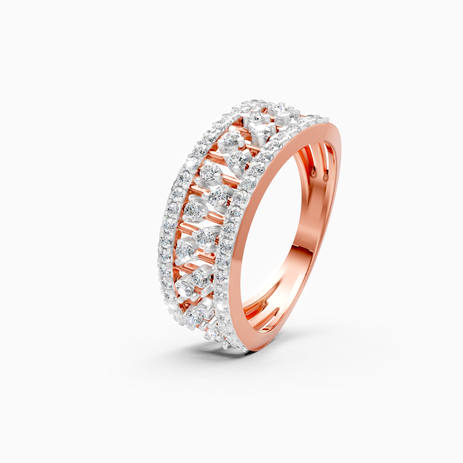 Antique Round Diamond Cluster Ring For Her